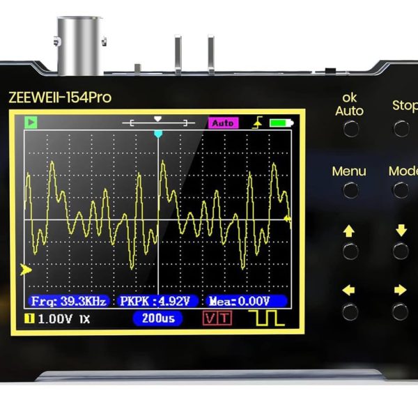 اسیلوسکوپ پرتابل DSO154 Pro زووی 1 مگاهرتز 1 کانال با نرخ نمونه برداری 40MSa/s