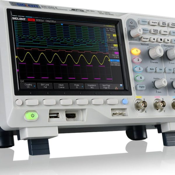 اسیلوسکوپ رومیزی SDS1104X-E سیگلنت 100 مگاهرتز 4 کانال با نرخ نمونه برداری 1GSa/s
